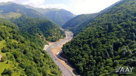 Toğanalı-Kəlbəcər-İstisu avtomobil yolu layihəsi üzrə işlər 41 % icra edilib