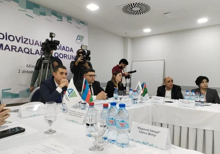 Mingəçevirdə Audiovizual mediada ictimai maraqların qorunması mövzusunda dəyirmi masa təşkil olunub