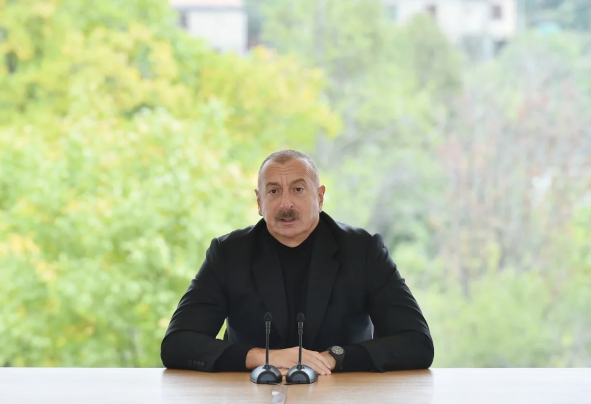 Ilham Aliyev talks about sabotage group sent to Hadrut from Armenia