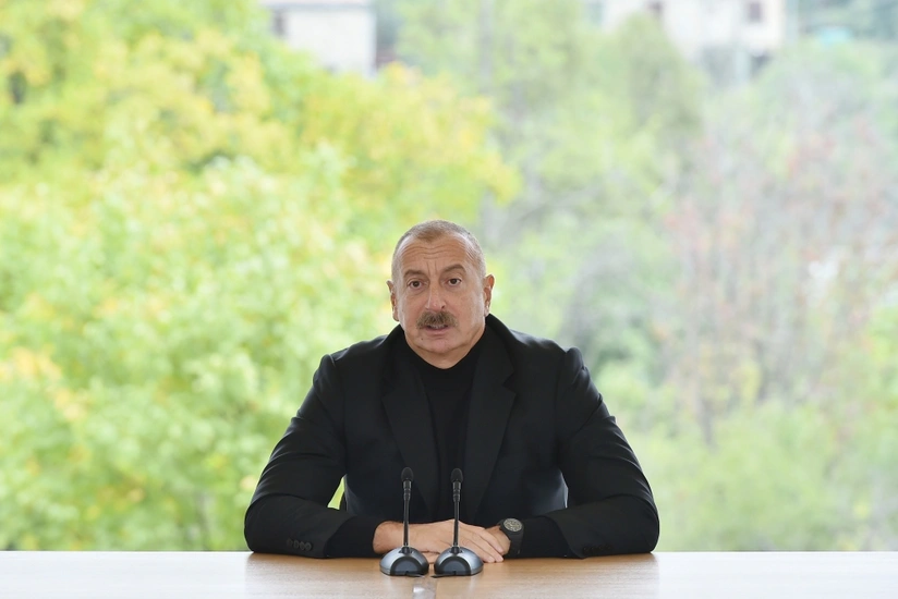 Dövlət başçısı ermənilərin Hadruta göndərdiyi diversiya qrupundan danışdı