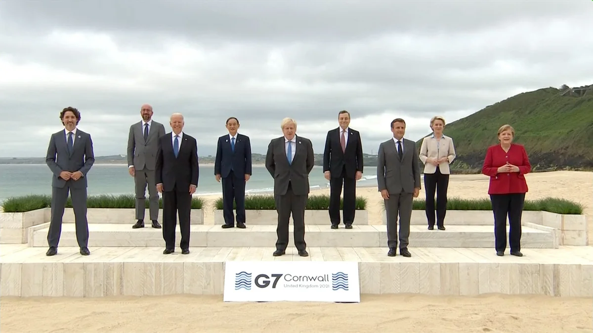 Саммит G7 открылся в Корнуолле с обсуждения восстановления от коронавируса