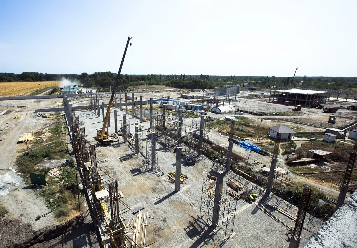 Xanoba gömrük postunda tikinti işləri 60-90 % icra edilib