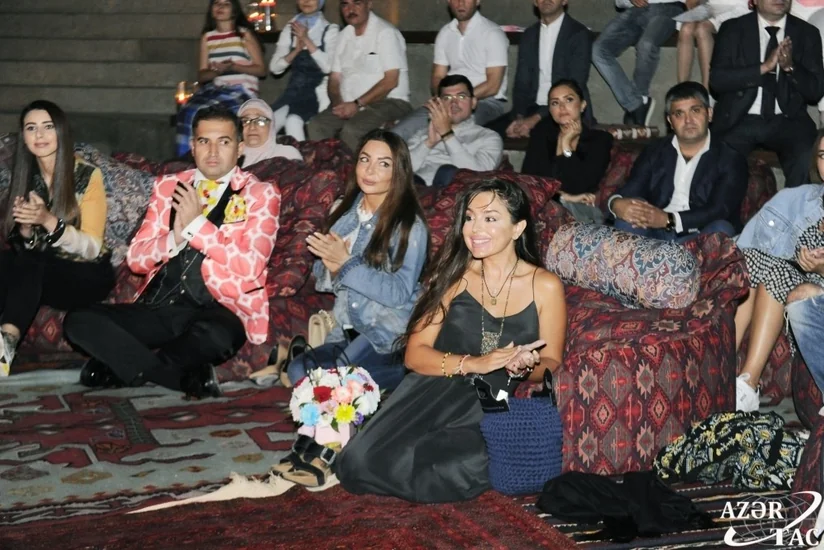 Leyla Əliyeva “Yanardağ” Qoruğunda keçirilən yoqa və poeziya axşamında iştirak edib