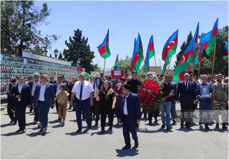 Gəncədə Birinci Qarabağ müharibəsinin şəhidi Ədalət Abbasov dəfn edilib – YENİLƏNİB     