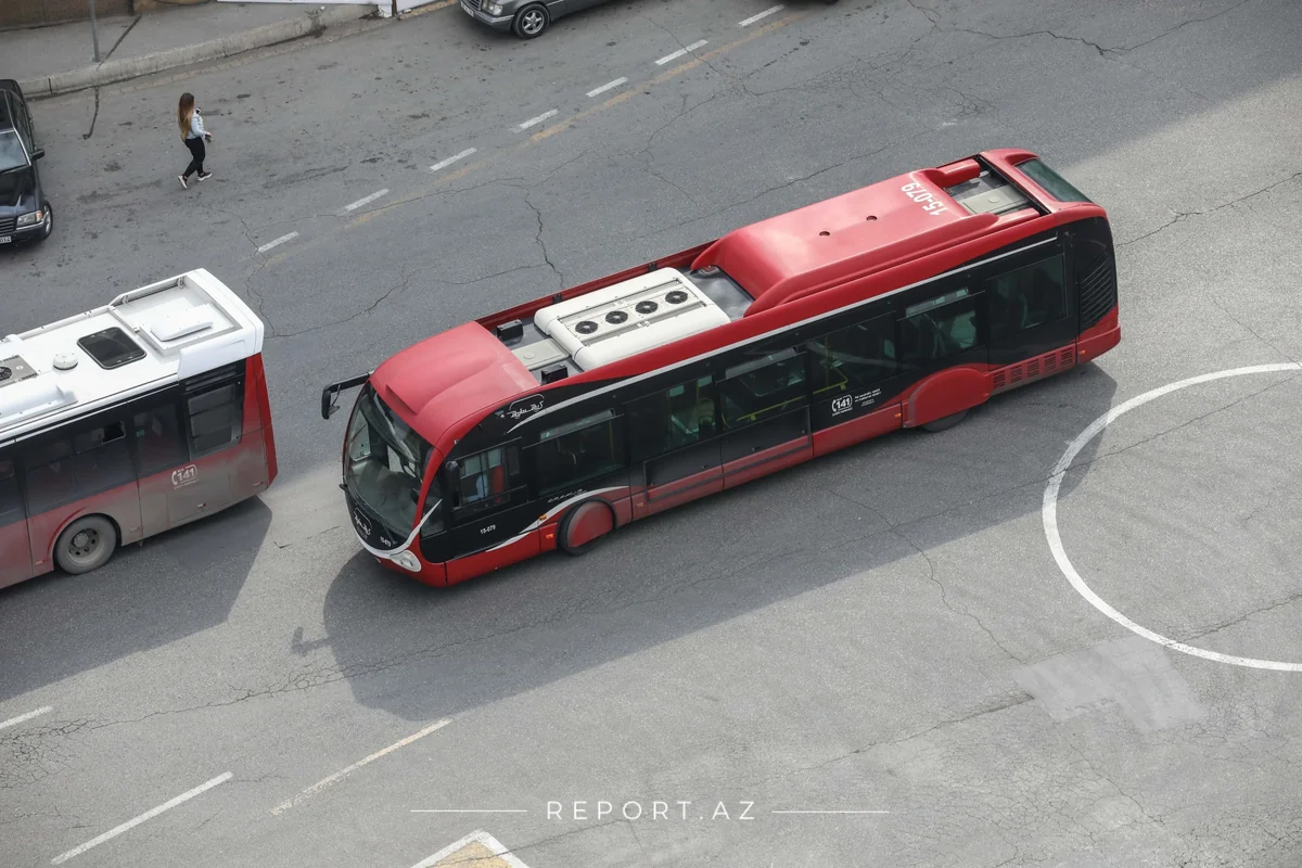 Son 6 ildə Bakıda avtobusla sərnişindaşıma 20 %-dən çox azalıb