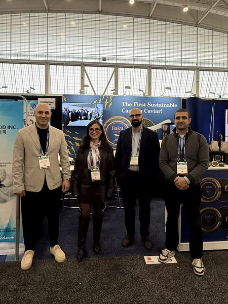 Azerbaijani caviar in the spotlight: Azerbaijan Fish Farm at Seafood Expo North America