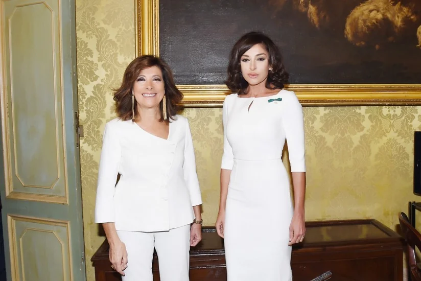 First Vice-President of Azerbaijan meets with president of Italian Senate