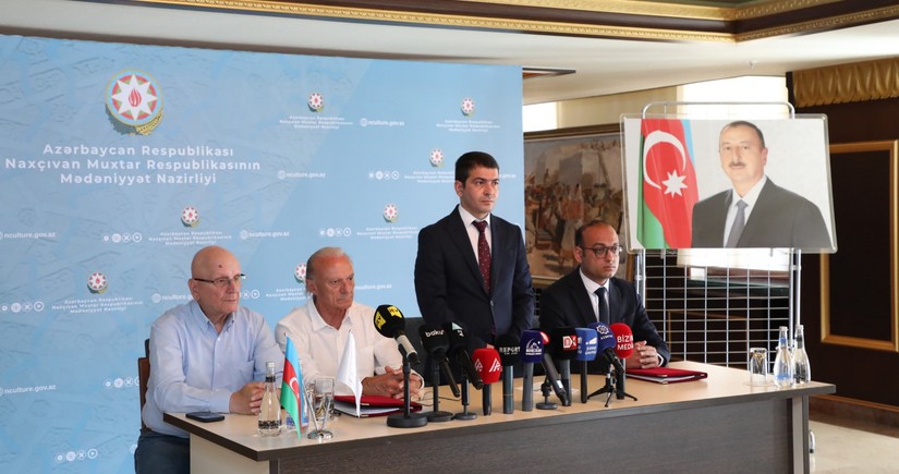 Möminə xatun türbəsinin bərpası ilə bağlı müqavilə imzalanıb
