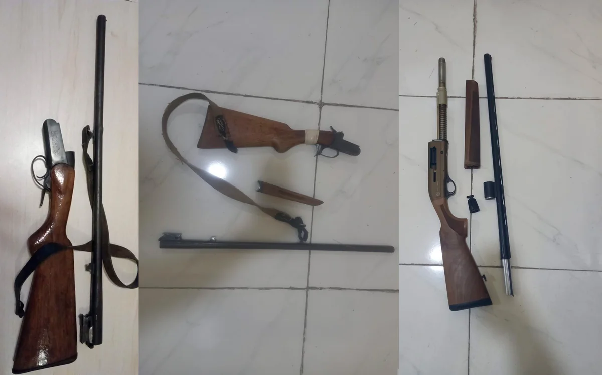 Zaqatala və Göyçay rayon sakinləri odlu silahları polisə könüllü təhvil veriblər