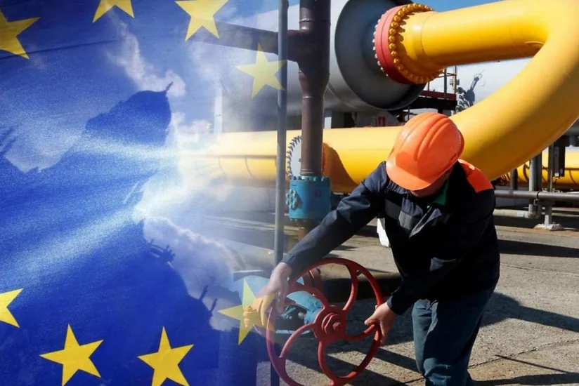 Россия сократила поставки газа в Евросоюз на 80%