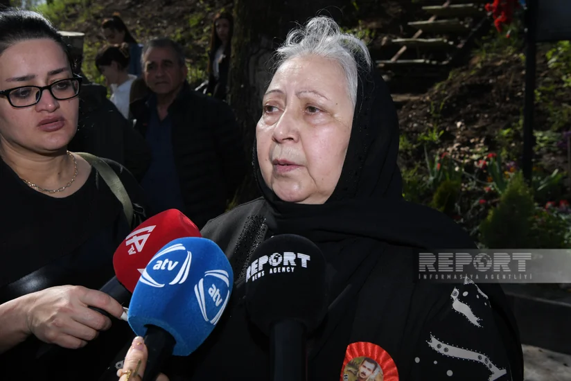 Şəhid kəşfiyyatçının anası: Şəhidlərimiz olmasaydı, Vətənimiz əldən gedərdi