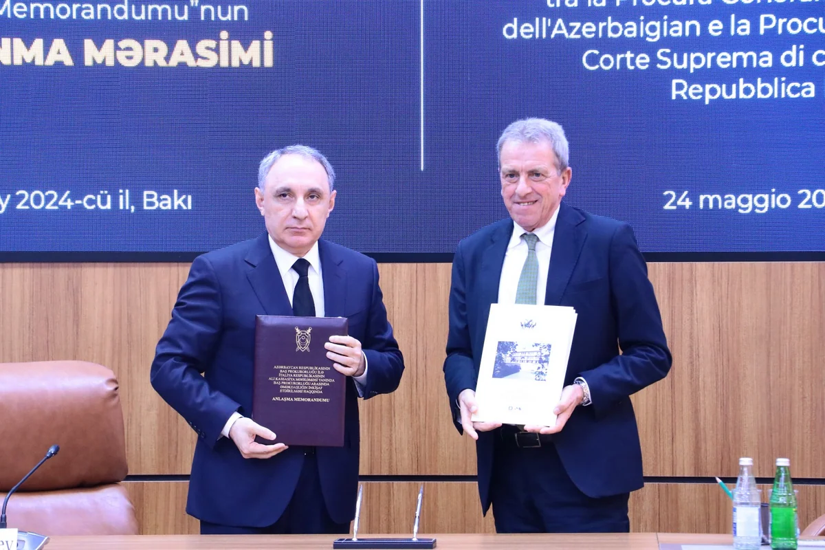 İtaliyanın Baş prokuroru Azərbaycana səfərə gəlib 