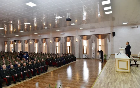 Ali Baş Komandan İlham Əliyev yeni hərbi şəhərciyin açılışında iştirak edib - YENİLƏNİB