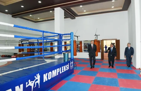 ​Ağsuda idman kompleksi istifadəyə verilib