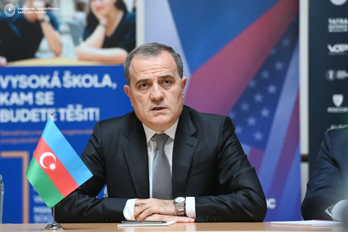 Azerbaijani FM informs think tanks in Czech Republic about process of normalization with Armenia