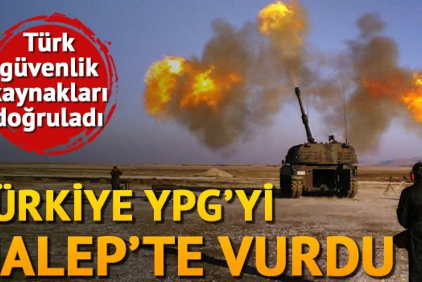 Türkiyə ordusu Suriyanın şimalını atəşə tutub