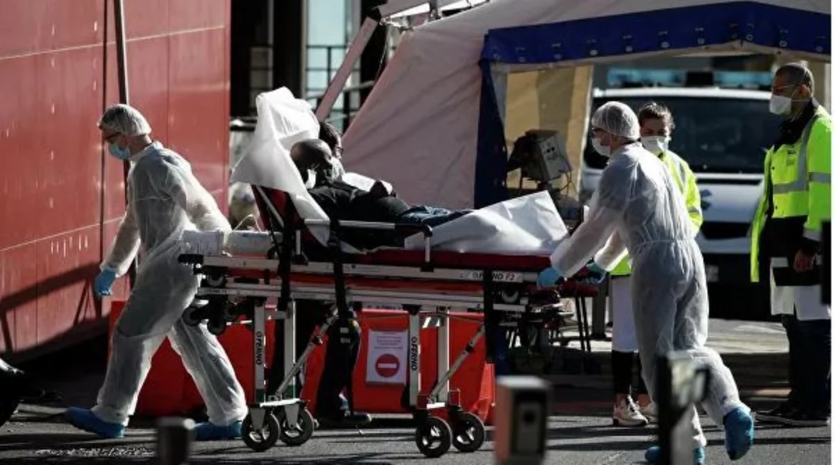 Fransada koronavirus qurbanlarının sayı on min nəfəri ötdü