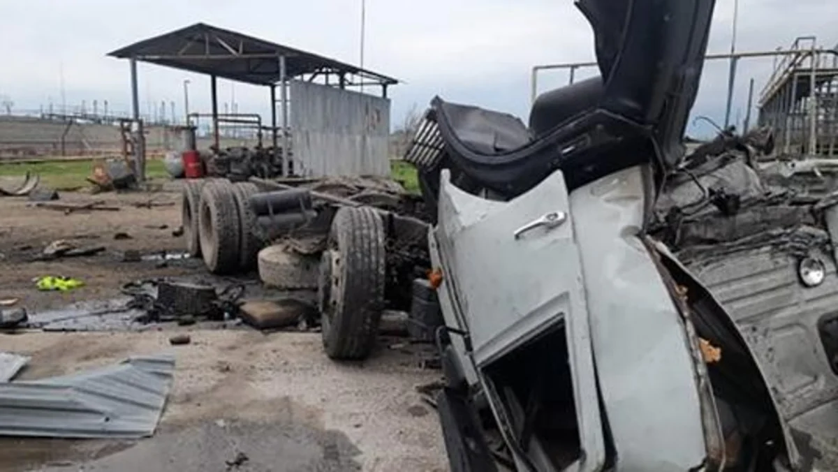 Çeçenistanda yanacaqdoldurma məntəqəsində partlayış olub, ölənlər var