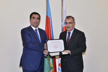 Azərbaycan ali məktəblərindən biri ISO beynəlxalq sertifikatlarına sahib olub