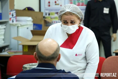 Azərbaycan neftçiləri qanvermə aksiyasına qoşuldular