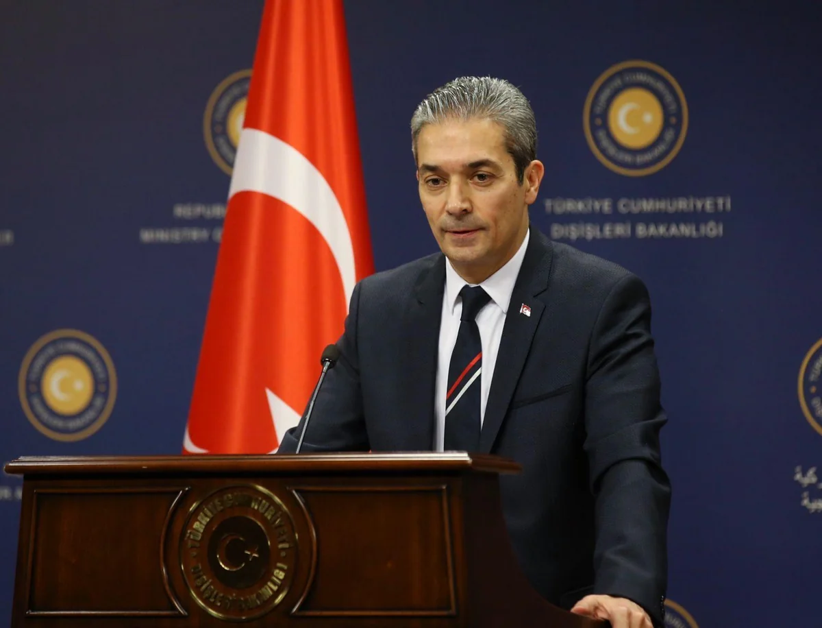 Türkiyə XİN Belçikaya cavab verdi