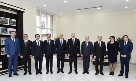 Azərbaycan Prezidenti Bakı Şəhər Statistika İdarəsinin yeni inzibati binasının açılışında iştirak edib - YENİLƏNİB