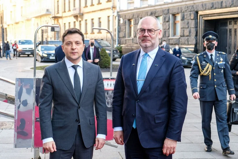 Президенты Украины и Эстонии обсудили ожидания от предстоящего саммита НАТО