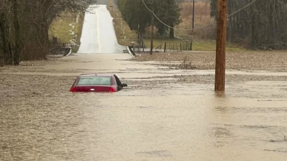 ABŞ-də yağan güclü yağışlar nəticəsində azı 9 nəfər ölüb