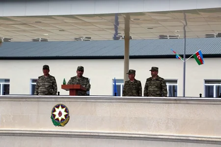 Minister of Defense took part in opening of military unit of Rocket and Artillery Troops in frontline zone