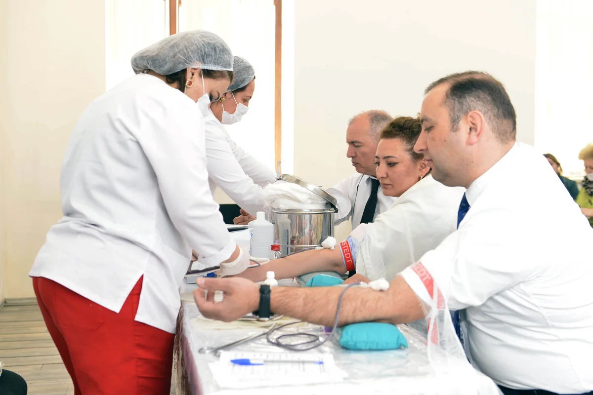 В БВШН прошла акция по сдаче крови