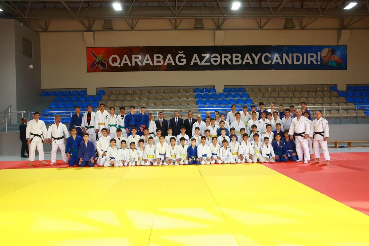 Rəşad Nəbiyev Goranboy və Naftalandakı cüdo bölmələrinə baxış keçirib