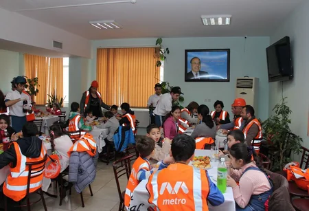 Uşaqların “Metropoliten”ə ekskursiyası təşkil edilib
