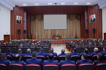 Müdafiə Nazirliyi 2019-cu tədris ilində fərqlənən hərbi qulluqçuları mükafatlandırıb - VİDEO