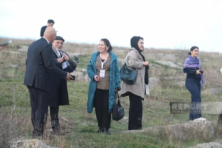 TÜRKSOY-un teatr rəhbərləri Şuşanı gəziblər