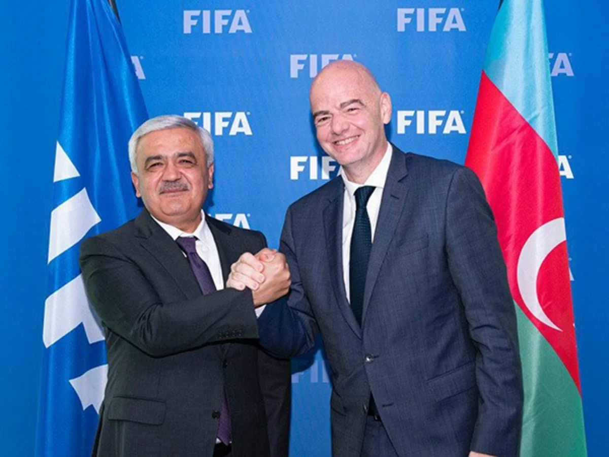 AFFA və FİFA prezidentləri görüşüb - FOTO