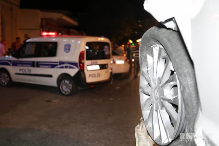 Bakıda üç maşın toqquşub, 2 nəfər xəsarət alıb - FOTO - VİDEO