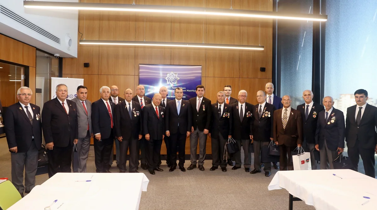 Türkiyənin ehtiyatda olan zabitləri və müharibə veteranları Azərbaycana gəliblər