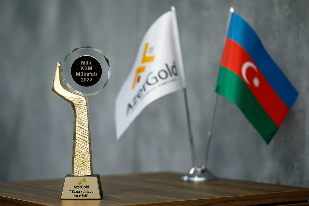 AzerGold в очередной раз удостоен национальной премии в области КСО