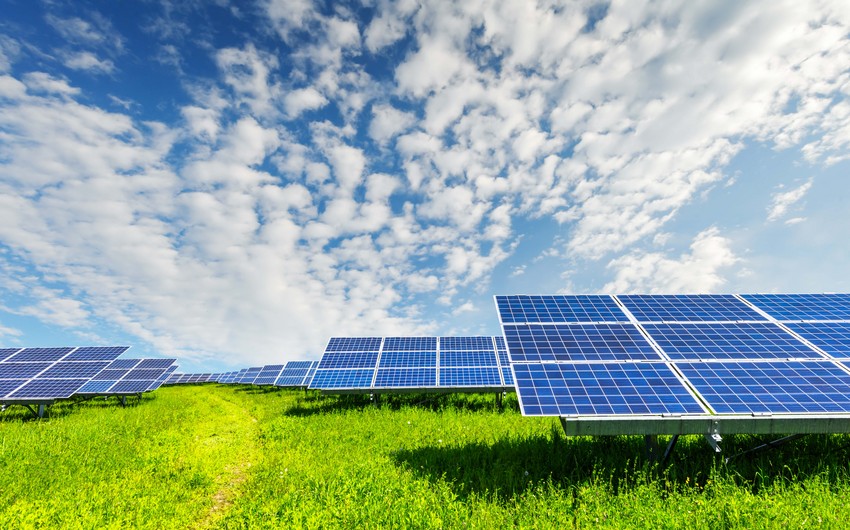 Azərbaycanda günəş enerjisinin istehsalı 8 % artıb