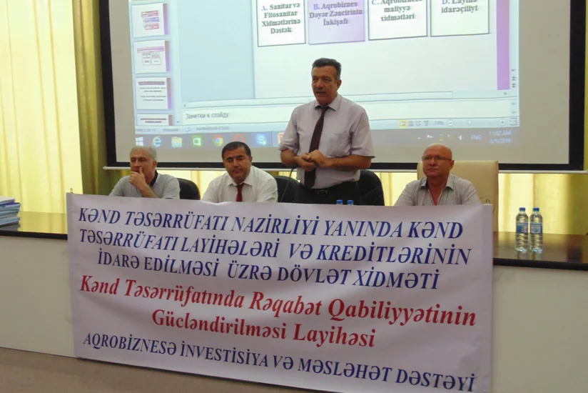 Kənd Təsərrüfatı Nazirliyi dəyər zəncirlərinin yaradılması üçün məlumatlandırma kampaniyasını davam etdirir
