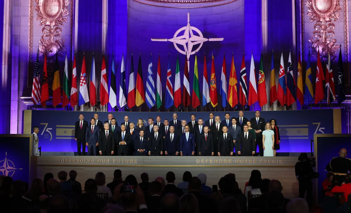 Ceyhun Bayramov NATO-nun 75-ci ildönümü tədbirində iştirak edib