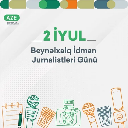 Müxtəlif qurumlar idman jurnalistlərini təbrik edib