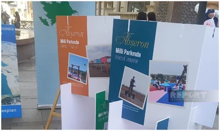 Gəncədə Azərbaycanın milli parklarının tanıtımı olub