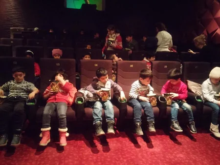 Sığınacaqda yaşayan uşaqlar üçün animasiya filmi nümayiş etdirilib