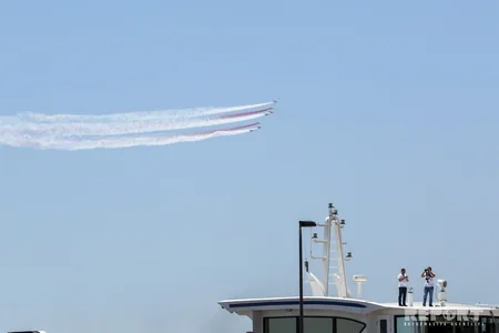 Bakı səmasında hərbi təyyarələr - FOTOREPORTAJ