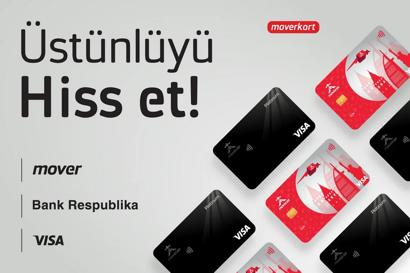 “Mover” “Bank Respublika”nın dəstəyilə yeni sərfəli kartlarını təqdim etdi