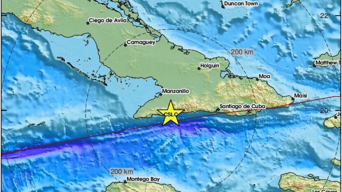 У берегов Кубы произошло еще одно сильное землетрясение