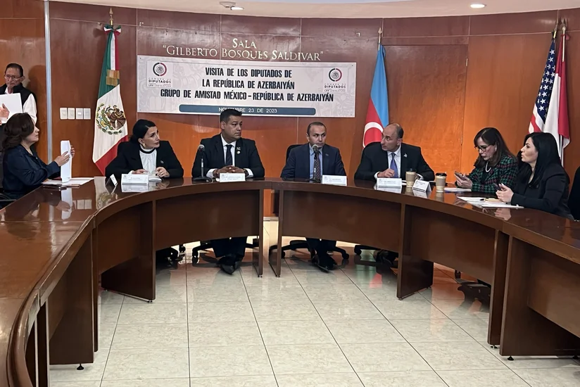 Meksika Deputatlar Palatasında Azərbaycan Dostluq Qrupu ilə görüş keçirilib - YENİLƏNİB
