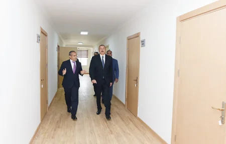 Prezident Zuğulba tədris idman bazasının açılışında iştirak edib - YENİLƏNİB