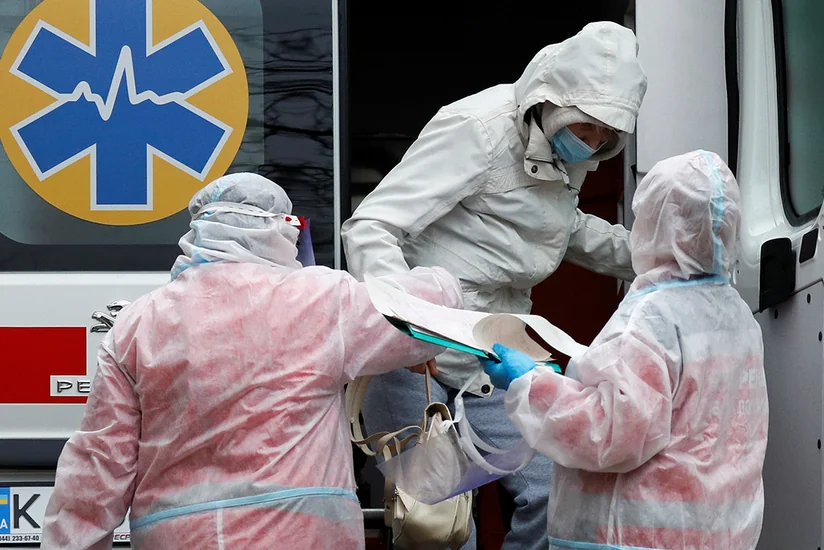 В Украине за сутки число заразившихся COVID-19 приблизилось к 35 тыс.